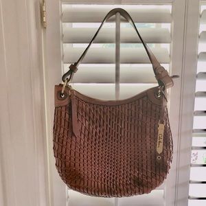 Cole Haan Heritage Optical Weave hobo bag